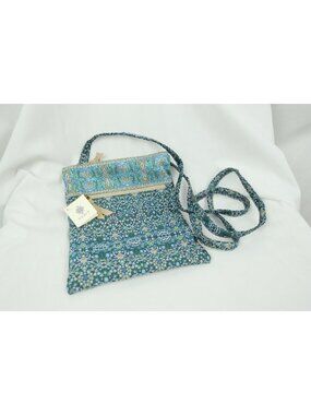 NWT Derin crossbody purse featuring a Turkish mosaic fabric pattern